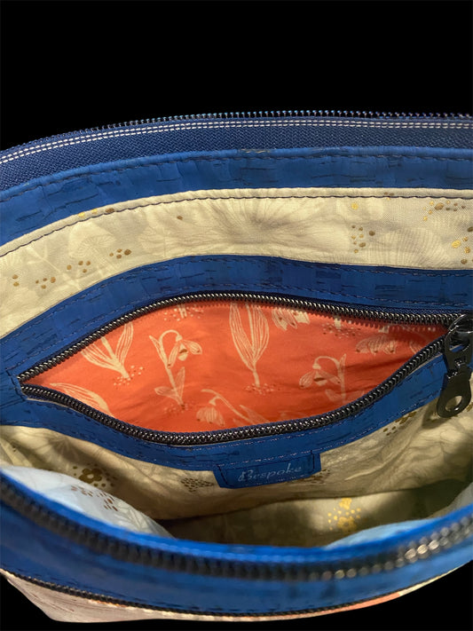 Casey Crossbody-Cork & Linen