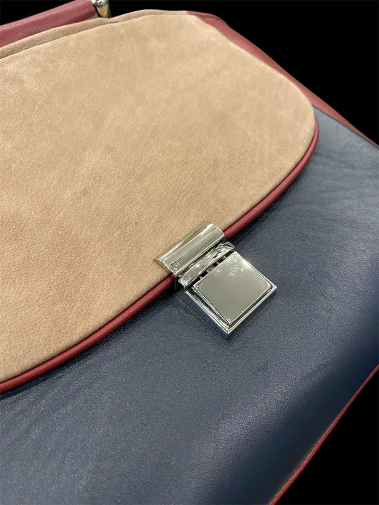 Ruby Satchel Handbag-Italian Leather