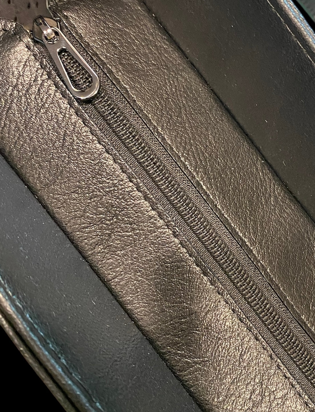 5th Street Purse-Italian Leather & Pendleton Wool