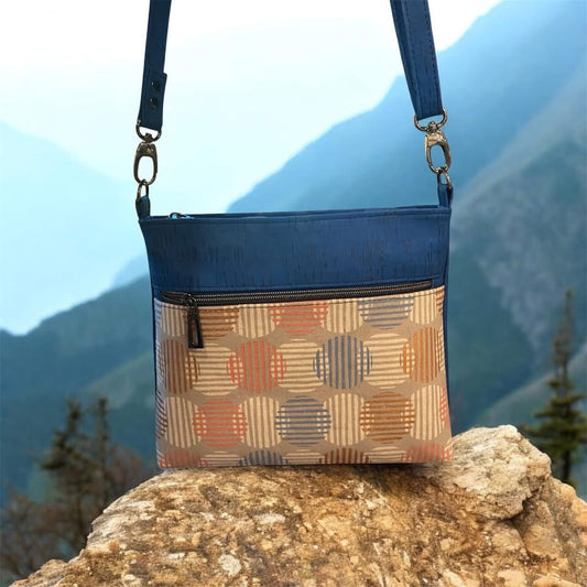 Casey Crossbody-Cork & Linen