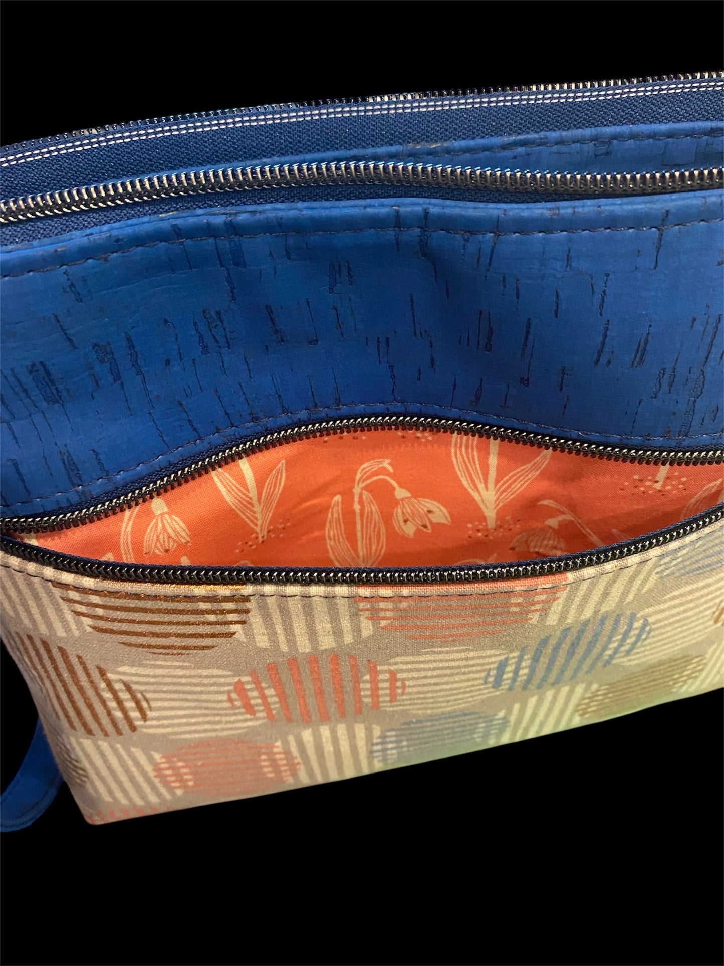Casey Crossbody-Cork & Linen