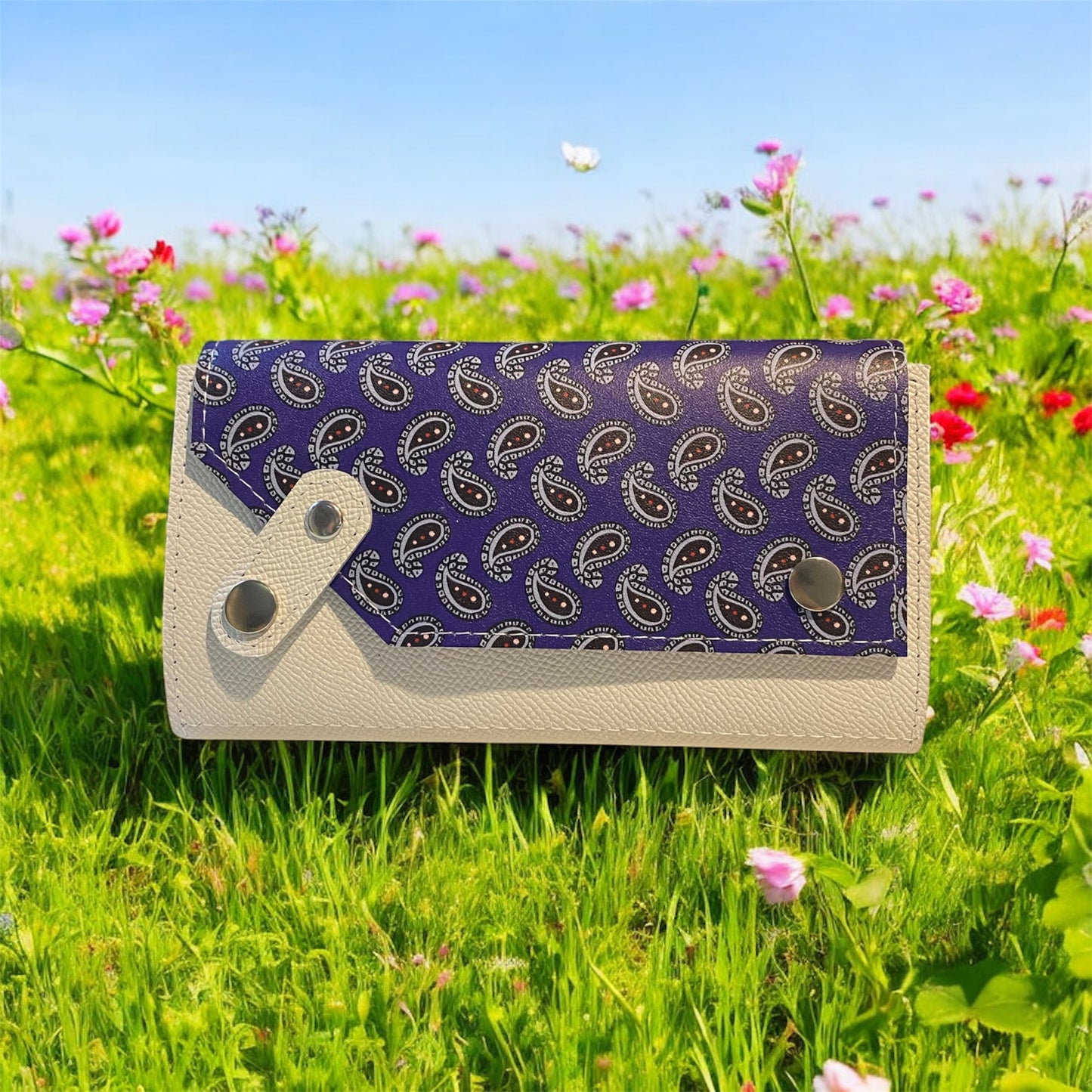 Snap Wallet - Italian Leather